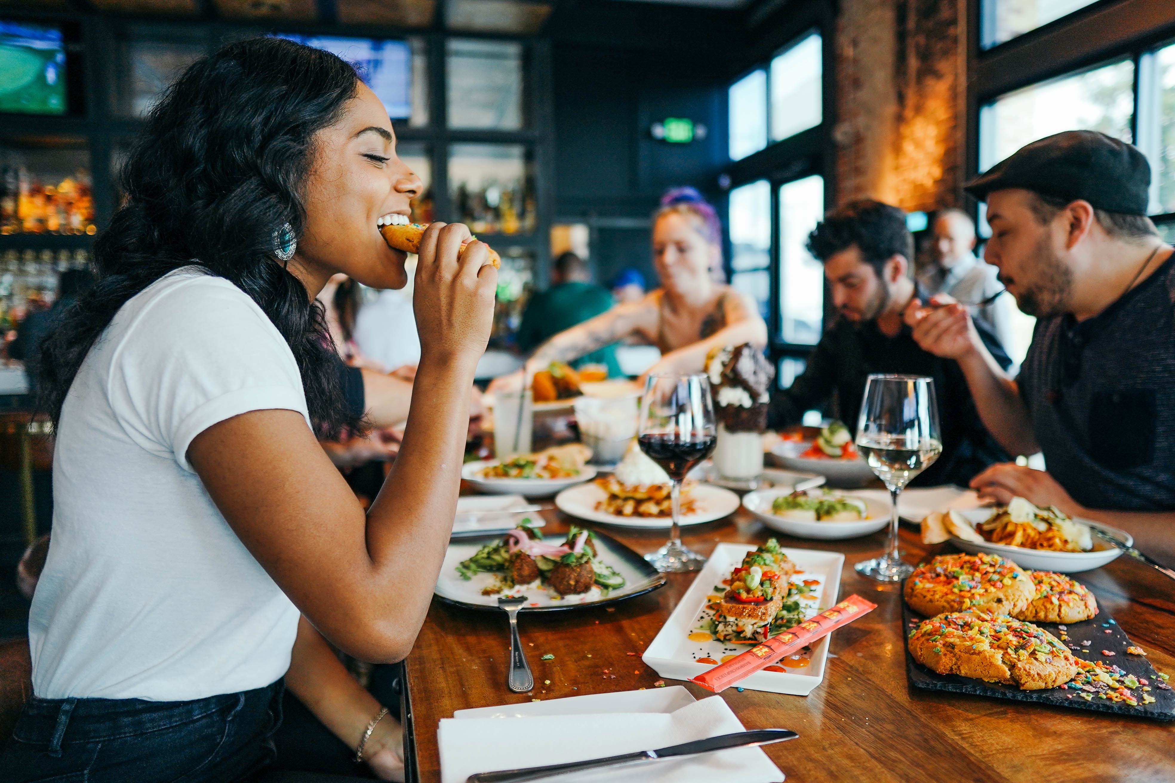 a plate of food